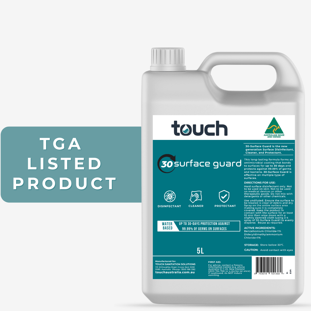 Surface Guard Surface Disinfectant Spray 5 L TouchBio NZ